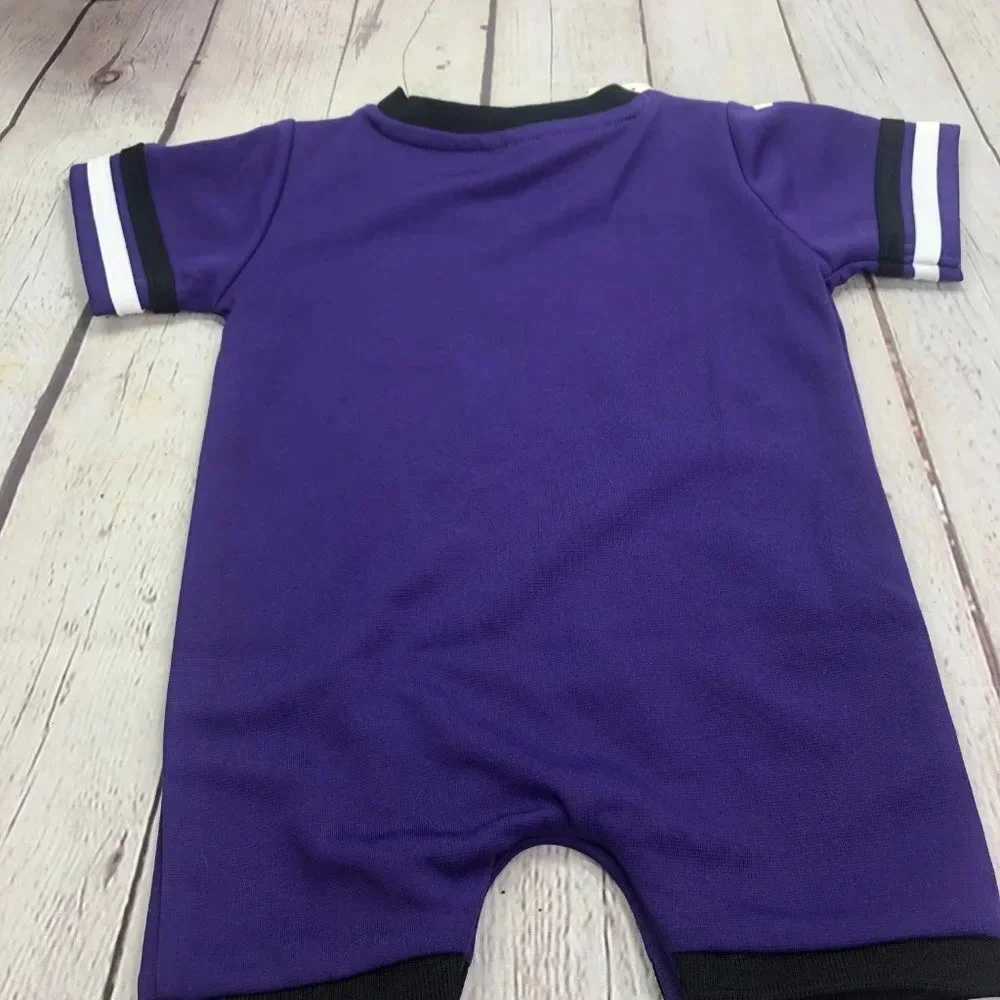 TCU horned Frogs one piece infant set 0-3M colosseum